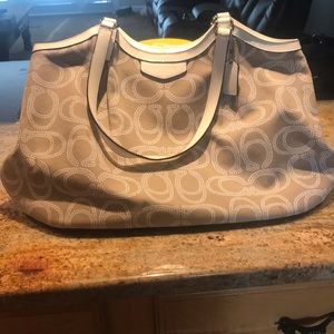 Authentic Coach Signature Tote